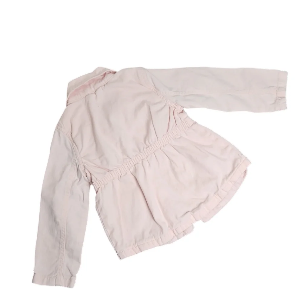 Tahari Toddler Pink Denim Jacket 4T